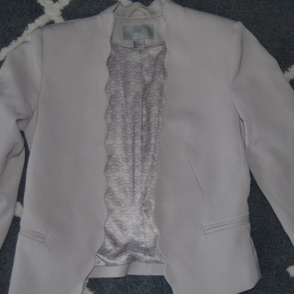 Scalloped H&M Blazer